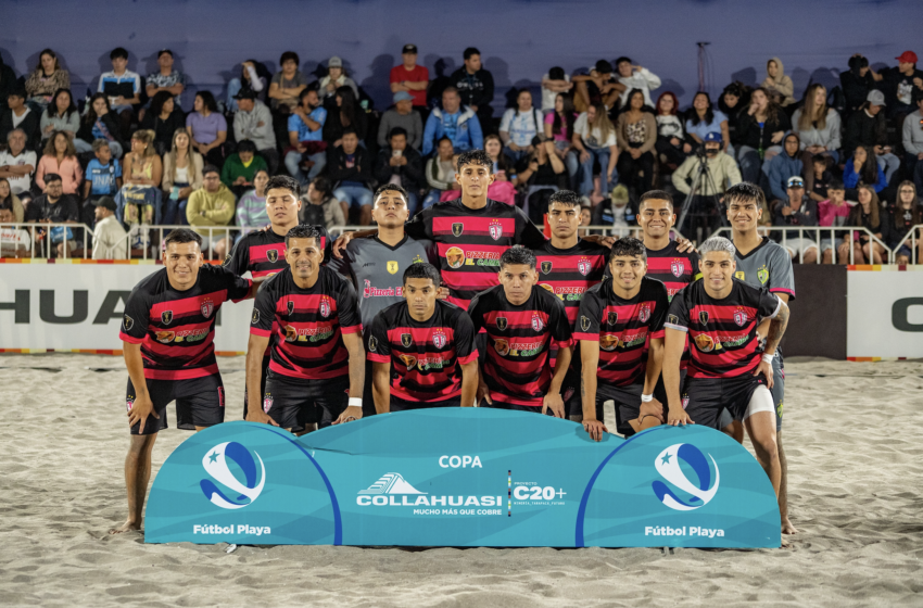  Finaliza con éxito Copa Collahuasi C20+ de fútbol playa en Iquique