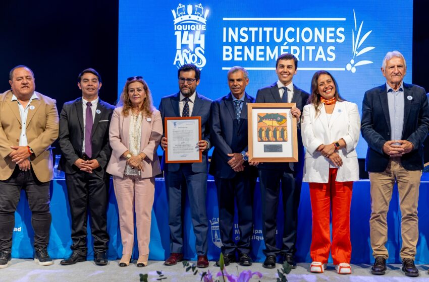  Banco de Piel pionero en Tarapacá y Chile recibe reconocimiento de la Municipalidad de Iquique