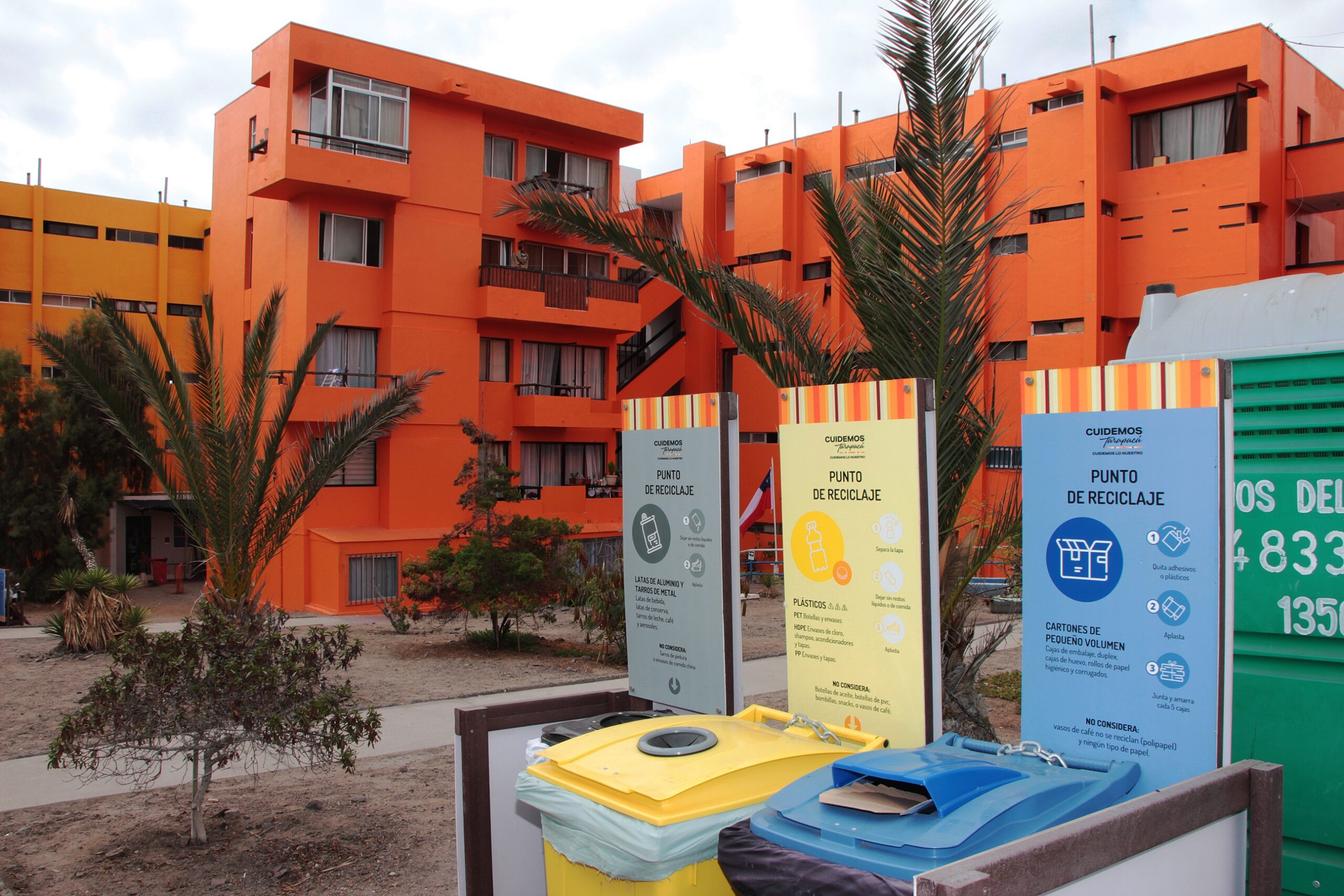  “Cuidemos Tarapacá” de Collahuasi continúa con éxito trabajos de remodelación en Barrio El Morro de Iquique