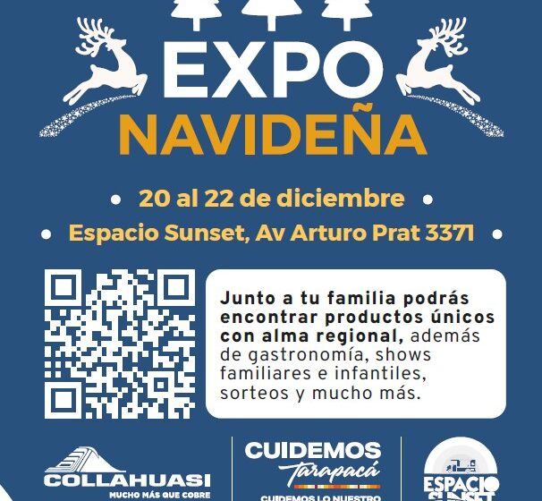  Emprendedores de Tarapacá venderán sus productos en “Expo Navideña Cuidemos Tarapacá” impulsada por Collahuasi