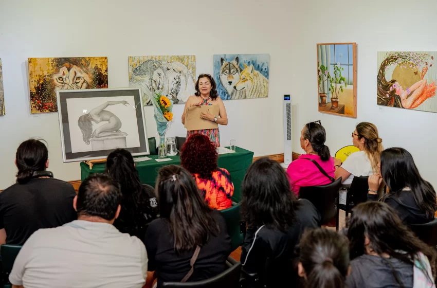  Exposición “Pasión por la Pintura” congregó más de 3 mil 200 visitantes en Sala de Arte Collahuasi este verano