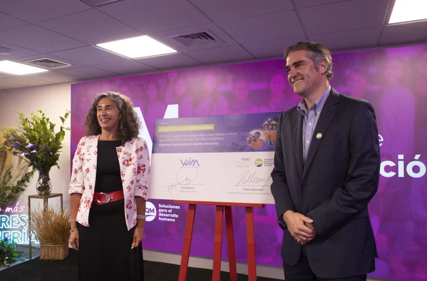  SQM Yodo Nutrición Vegetal da un paso más en inclusión femenina junto a WIM Chile