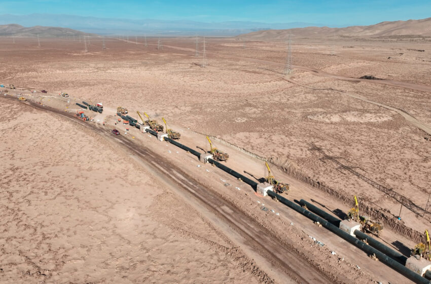  Construcción de planta desaladora de Collahuasi impulsa positivamente la economía regional